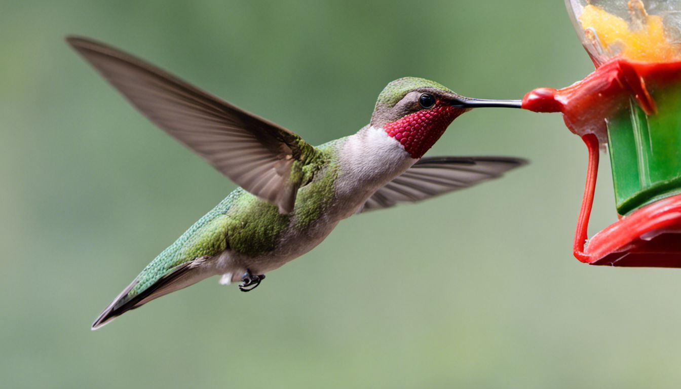 Do Hummingbirds Open Their Beaks?